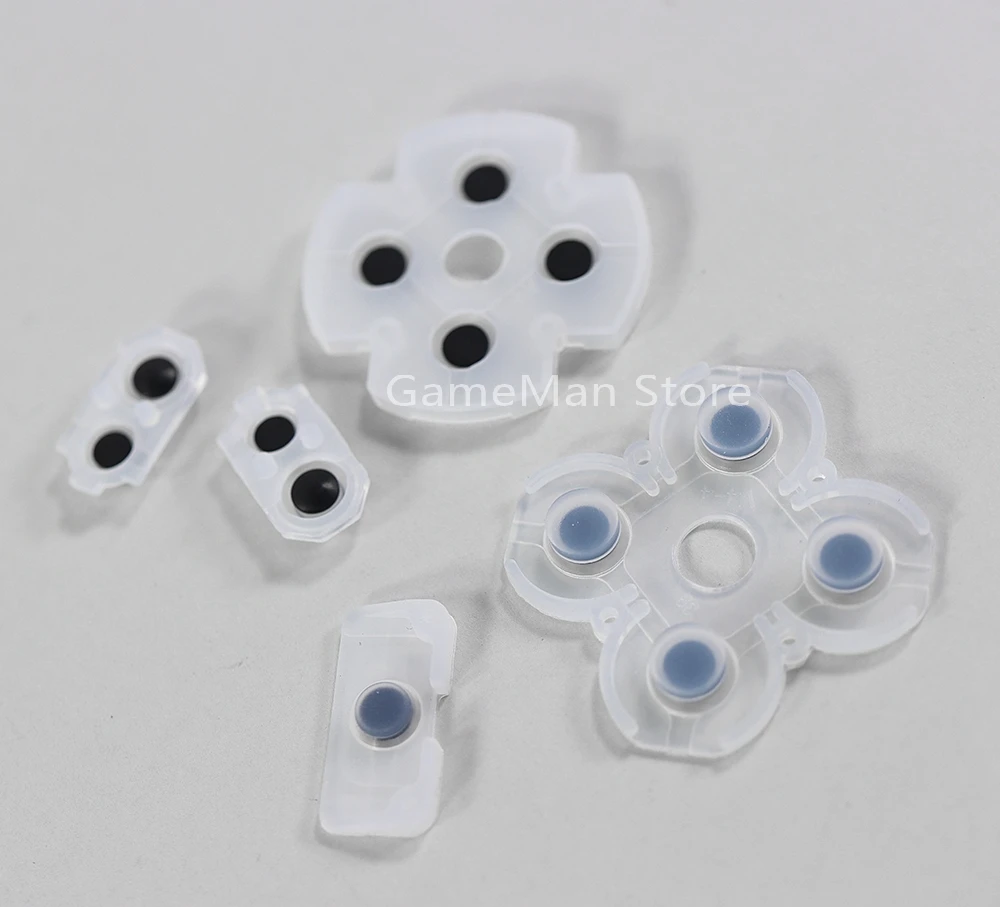 Almohadillas de goma conductoras para JDS 050 055 5,0 JDM055 JDM050 PS4 botones de controlador goma de contacto
