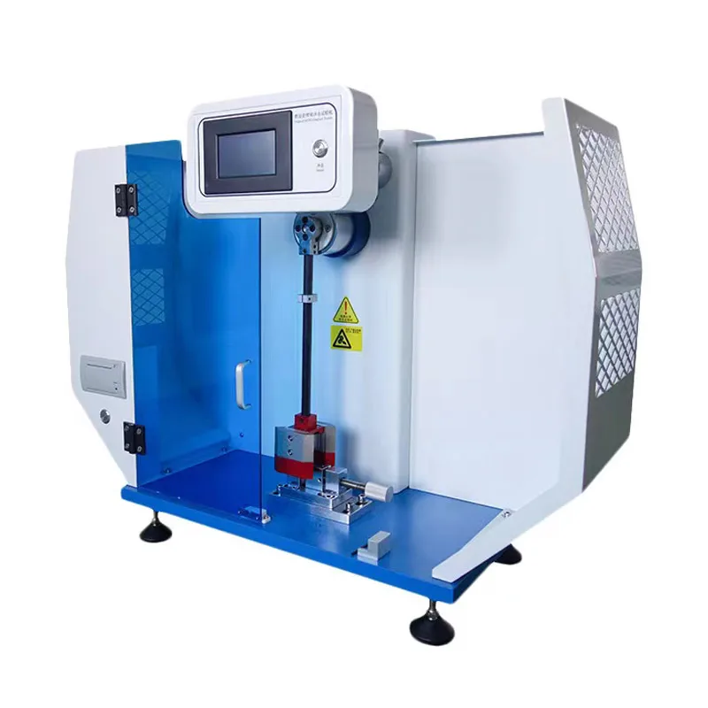 Ceramic Simply Supported Beam Impact Strength Testing Machine Digital Display Cantilever Beam Pendulum Impact Testing Machine