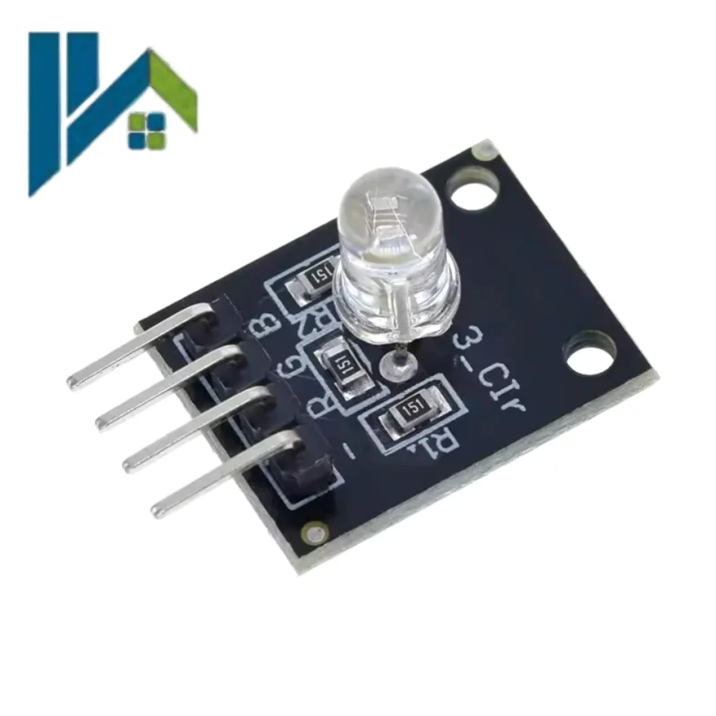 10pcs/lot 4pin KY-016 Three Colors 3 Color RGB LED Sensor Module for Arduino DIY Starter Kit KY016