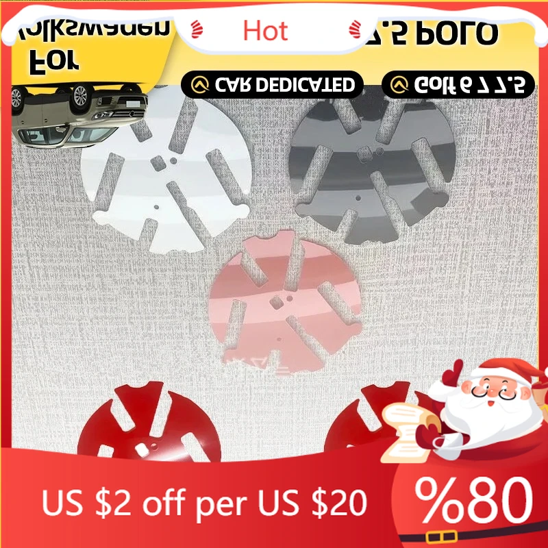 

Горячая продажа для VW VOLKSWAGEN антенны для VOLKSWAGEN VW подстаканники чехол для ключей 1 шт. 110 мм черный/красный/белый задний логотип автомобиля фон для Gol