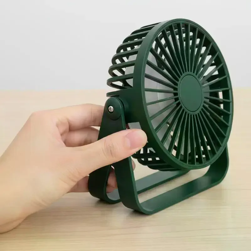 1 Set Portable Office USB Quiet Cooling Fans Mini USB Desktop Fan Suitable For Student Dormitory Summer Home Office