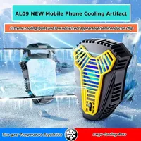 AL09 Mobile Phone PUBG Game Cooler Portable ABS Semiconductor Back-clip Cooling Fan Radiator for IPhone Samsung Xiaomi Universal