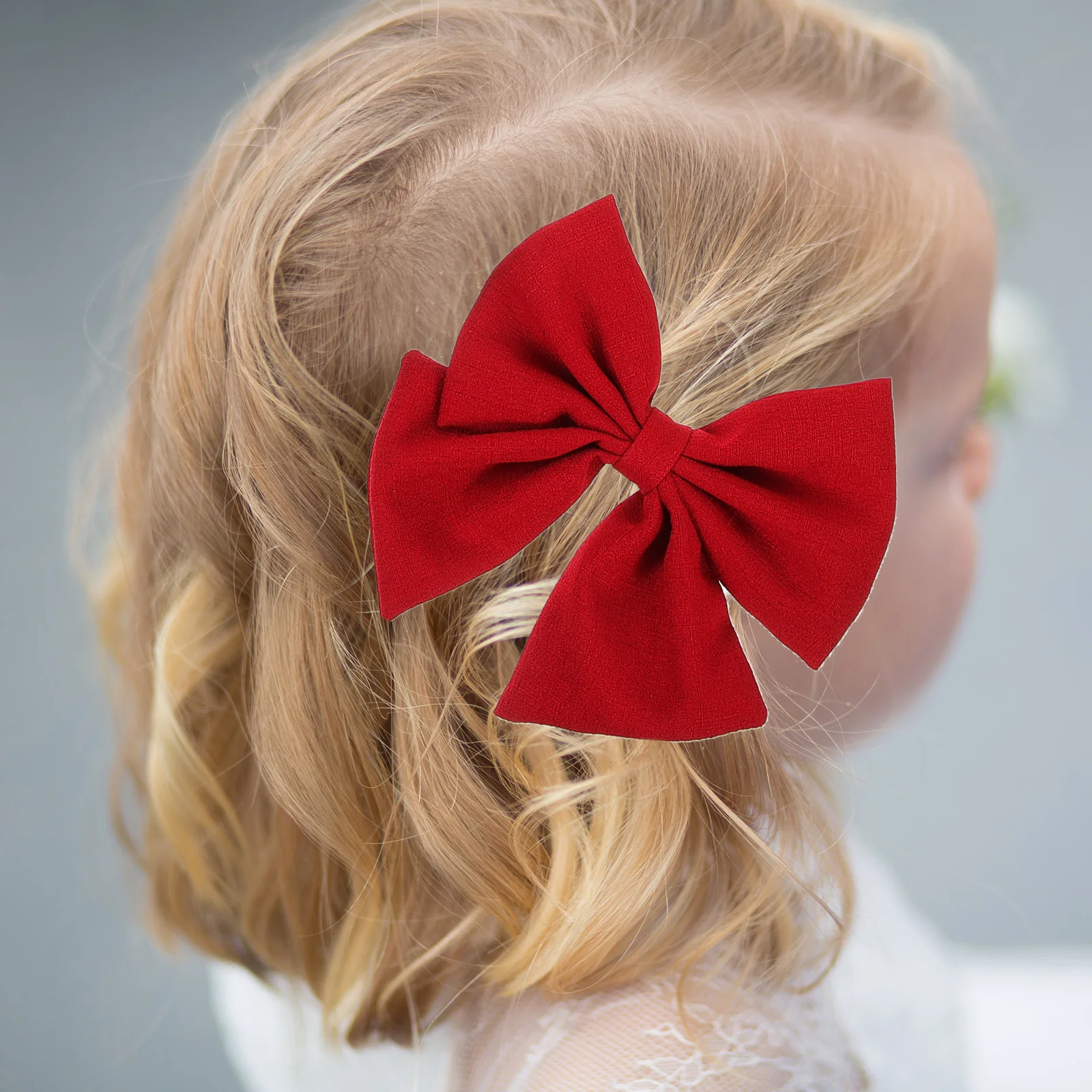 

6Pcs Girls Hair Clips Small Bow Hair Bows Cute Accessories for Birthday Wedding Prom Everyday Use Bows for Girl