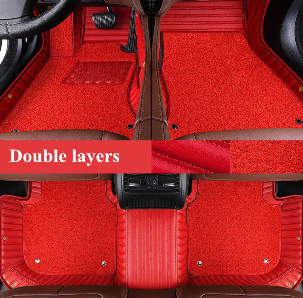 

Custom special car floor mats for BMW X2 U10 2026-2024 high quality rugs waterproof double layers carpets for X2