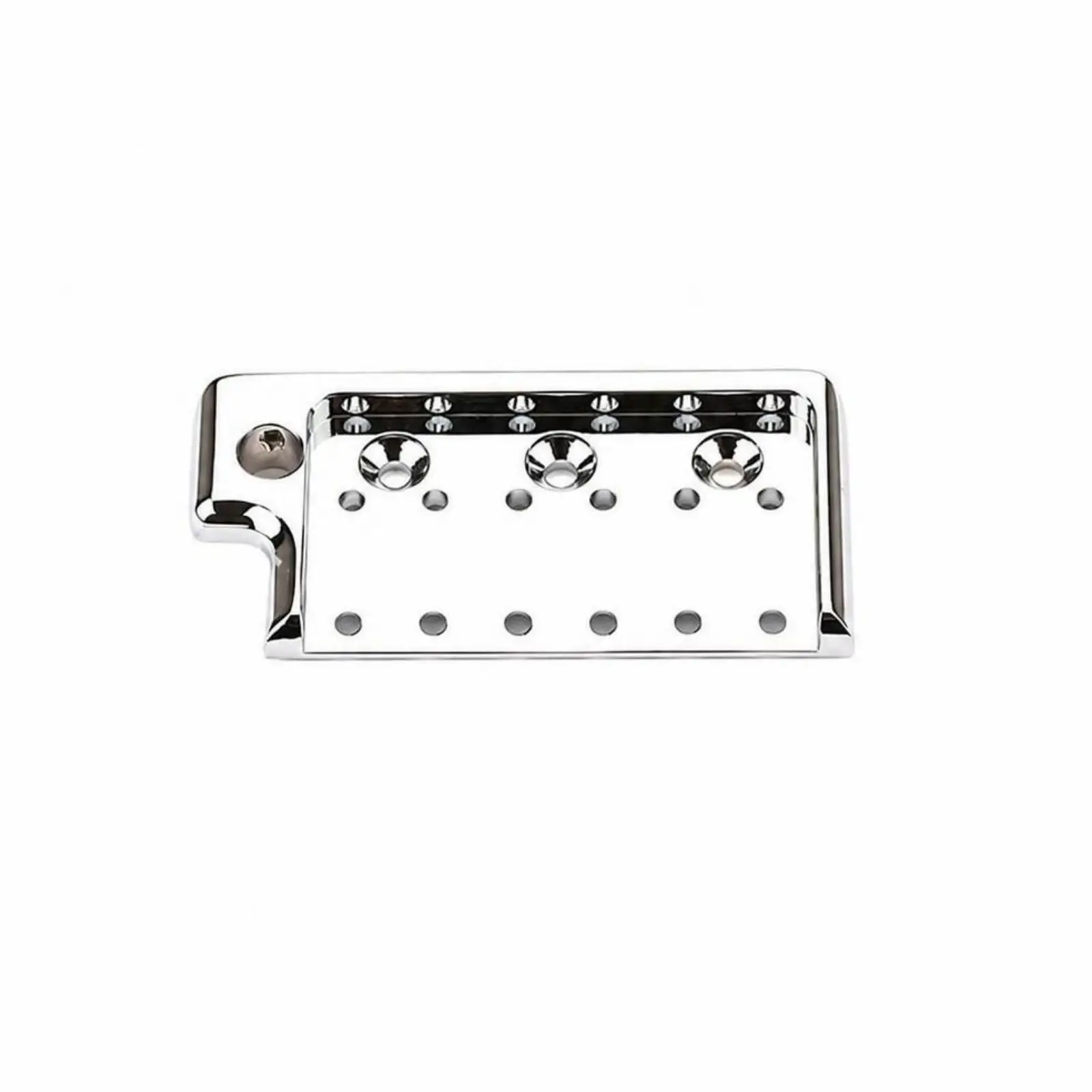 Bridge Base Plate Compatible Guitar Bridge Plate Easy to Install for Guitarists