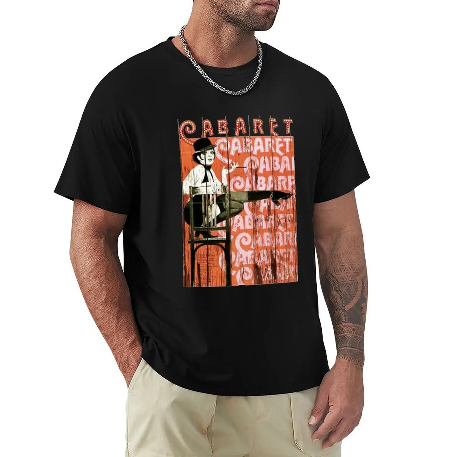 

Cabaret T-Shirt customs design your own vintage anime shirt cotton man t-shirts plus size clothes t shirts for men graphic