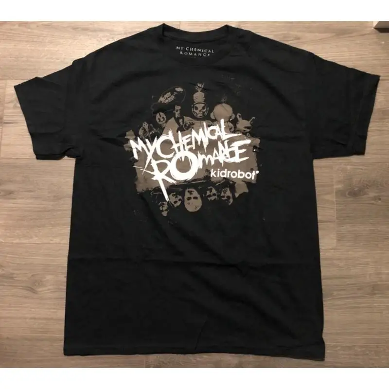 Camiseta My Chemical Romance Loot Crate Kidrobot, grande, nueva, sin etiqueta