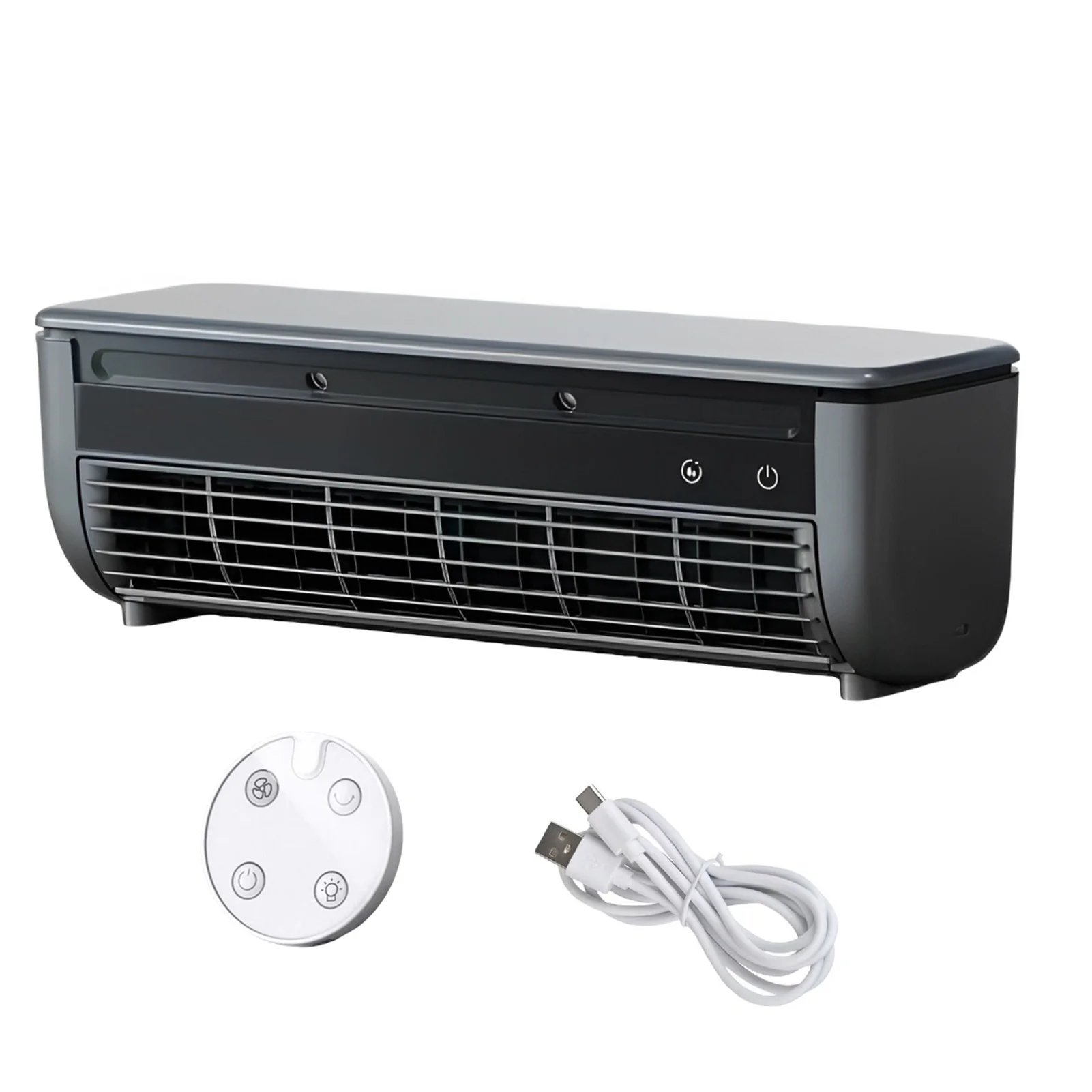 냉방 벽걸이 선풍기 강풍 충전식 선풍기 가정용 탁상용 스탠드형 리모컨 주방 에어컨