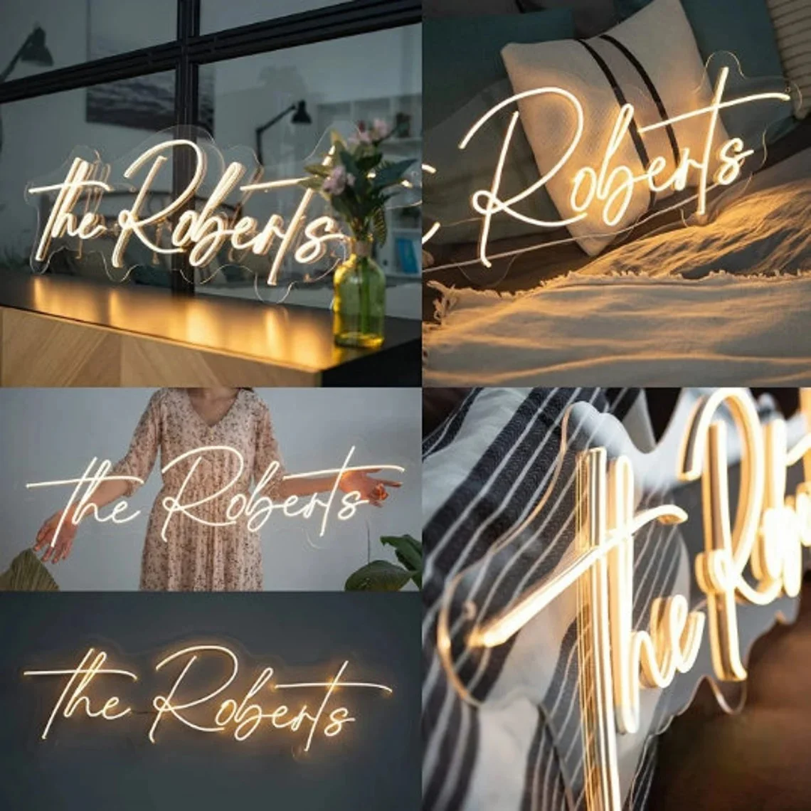 Custom Neon Sign | Kid Name Neon Sign | Custom Business Logo Sign | Wedding Neon Sign | Home Decor|  Special Day Holiday  Gift