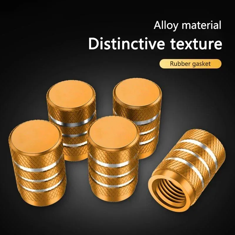 5Pcs Car Tire Valve Caps Auto Tyre Air Stem Dust Cover for Car Styling For Alfa Romeo  Giulia Giulietta GT Mito Brera F1 Stelvio view 4