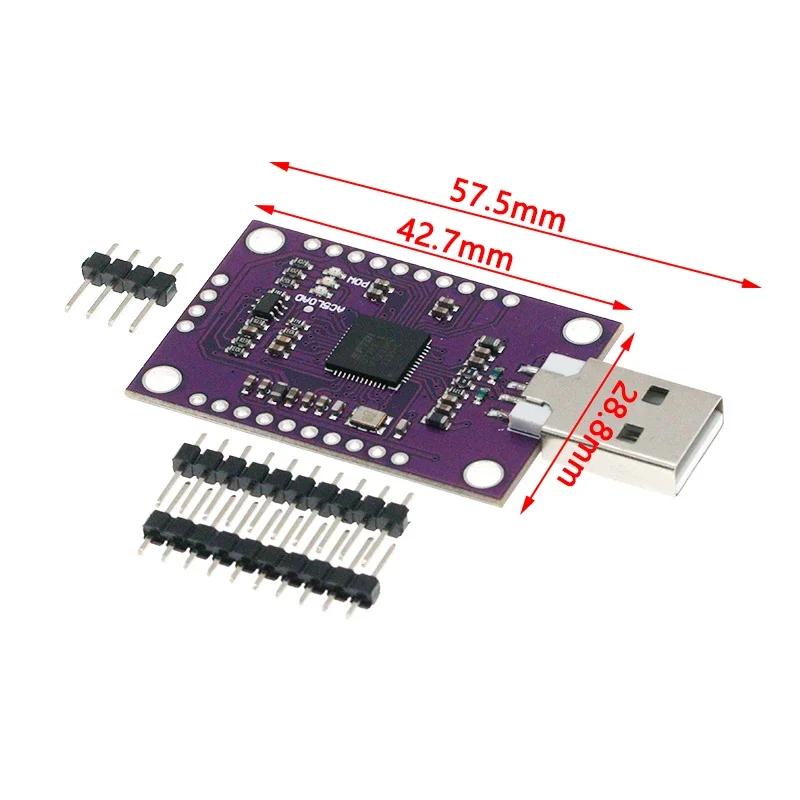 MCU FT232H USB to JTAG UART FIFO SPI I2C High Speed Multifunction FT232H Serial Port Module