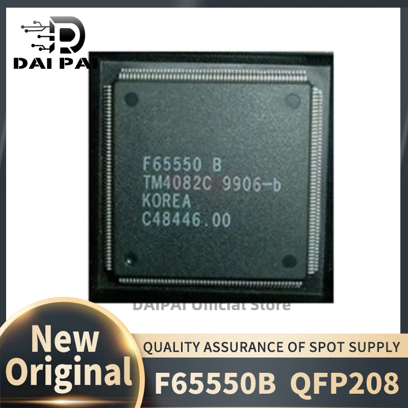 (1Pcs-10Pcs/Lot)  100% New original F65550B F65550 QFP208 Chipset