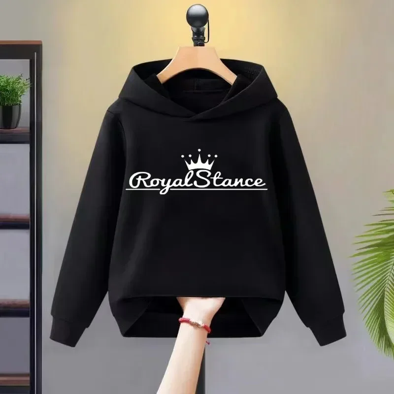 Luxury brand children's hoodie Fashion print Boys girls universal sports casual hoodie top loose casual youth clothing