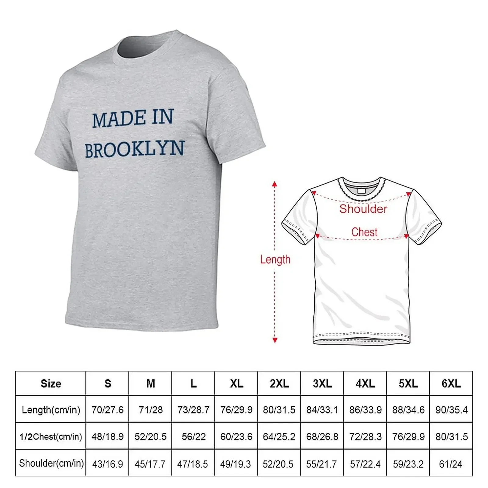 Made in Brooklyn - Simon Lewis T-Shirt aesthetic clothes man clothes vintage t shirts mens big and tall t shirts