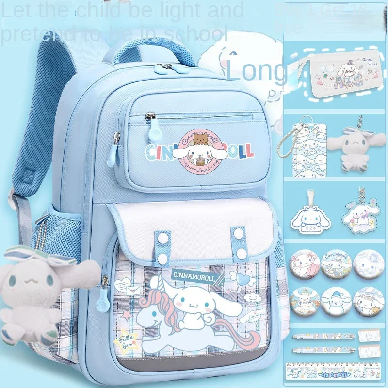 

Sanrio Cinnamoroll Schoolbag, Mochilas Aestethic, Backpacks for Children Good Quality Nice Bag, Comes with Cute Pendant,