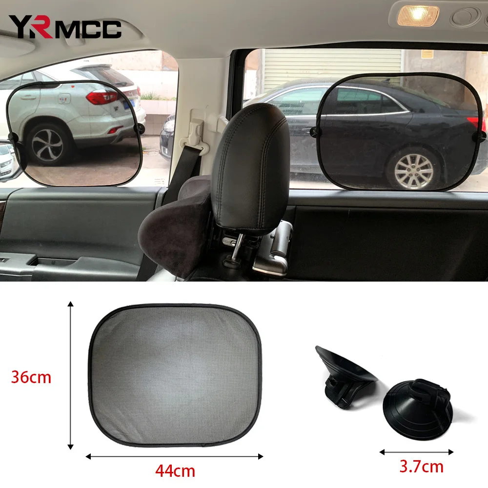 Car Sunshade Covers Mesh Universal Folding Anti-UV Windscreen Folding Visor Reflector Windshield Sun Shade Protector Accessories