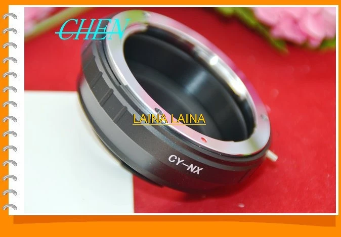 Anel Adaptador CY-NX para Lentes Contax Yashica CY C/Y para Câmeras Samsung NX1100 NX30 NX1 NX3000 NX5 NX210 NX200 NX300 NX1000