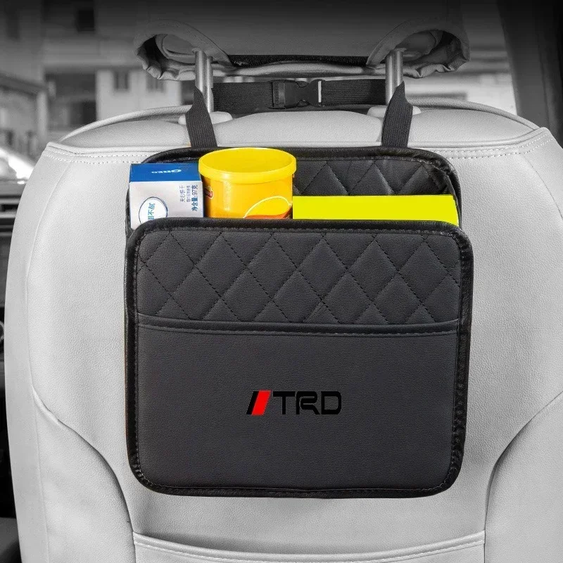 

Car Storage Bag Multi-function Seat For TRD TOYOTA Crown Reiz Corolla Prada Alphard Yaris Vitz Camry GT86