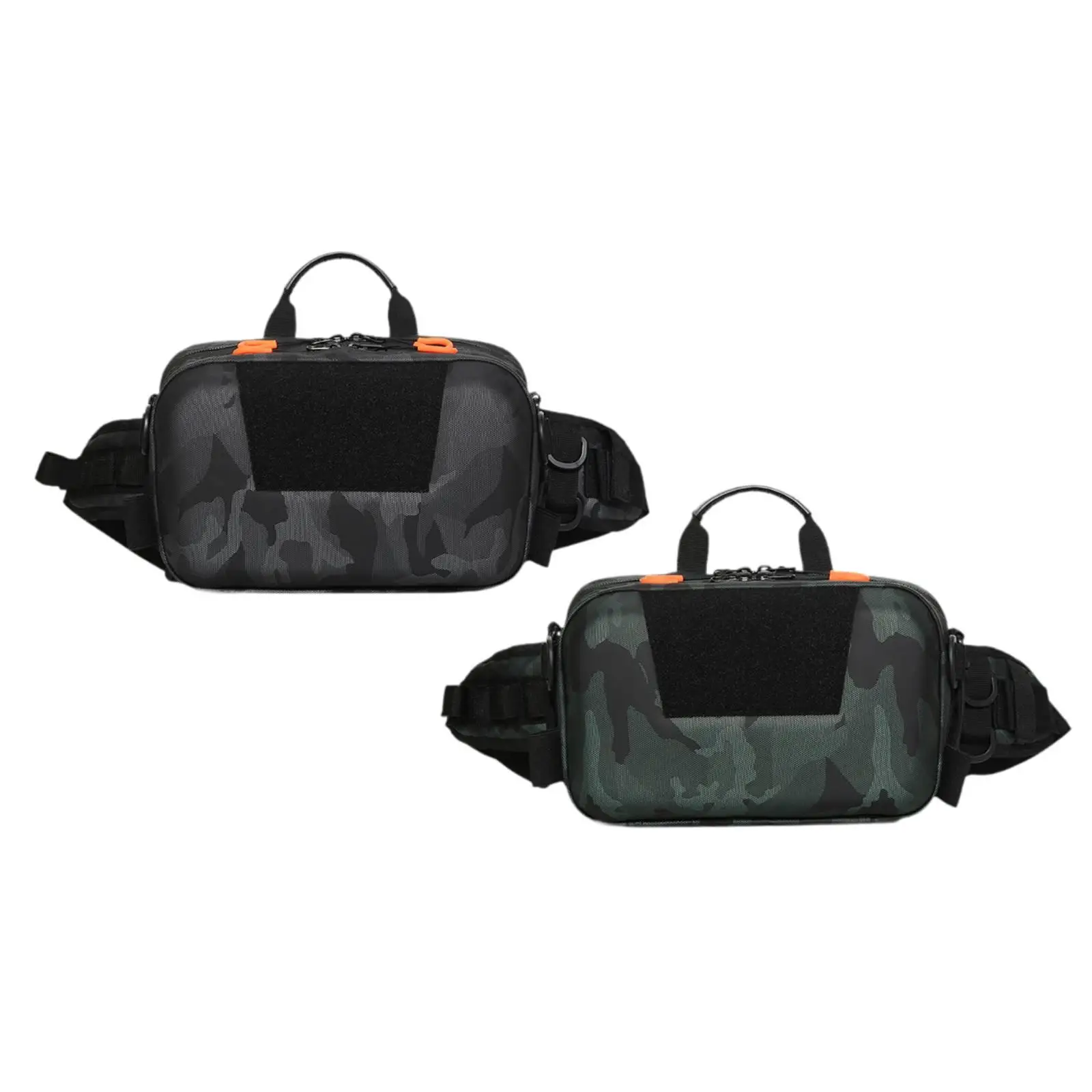 

Lure Storage Bag Briefcase Durable Oxford Cloth Waterproof Fishing Bag with Metal Zipper for Saltwater Tackle Storage