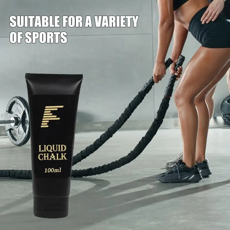 Lifting Chalk Gym 100ml Gym Chalk For Enhanced Grip Long-Lasting Weight Lifting Chalk Powder Liquid Grip Chalk For Gym Lifting