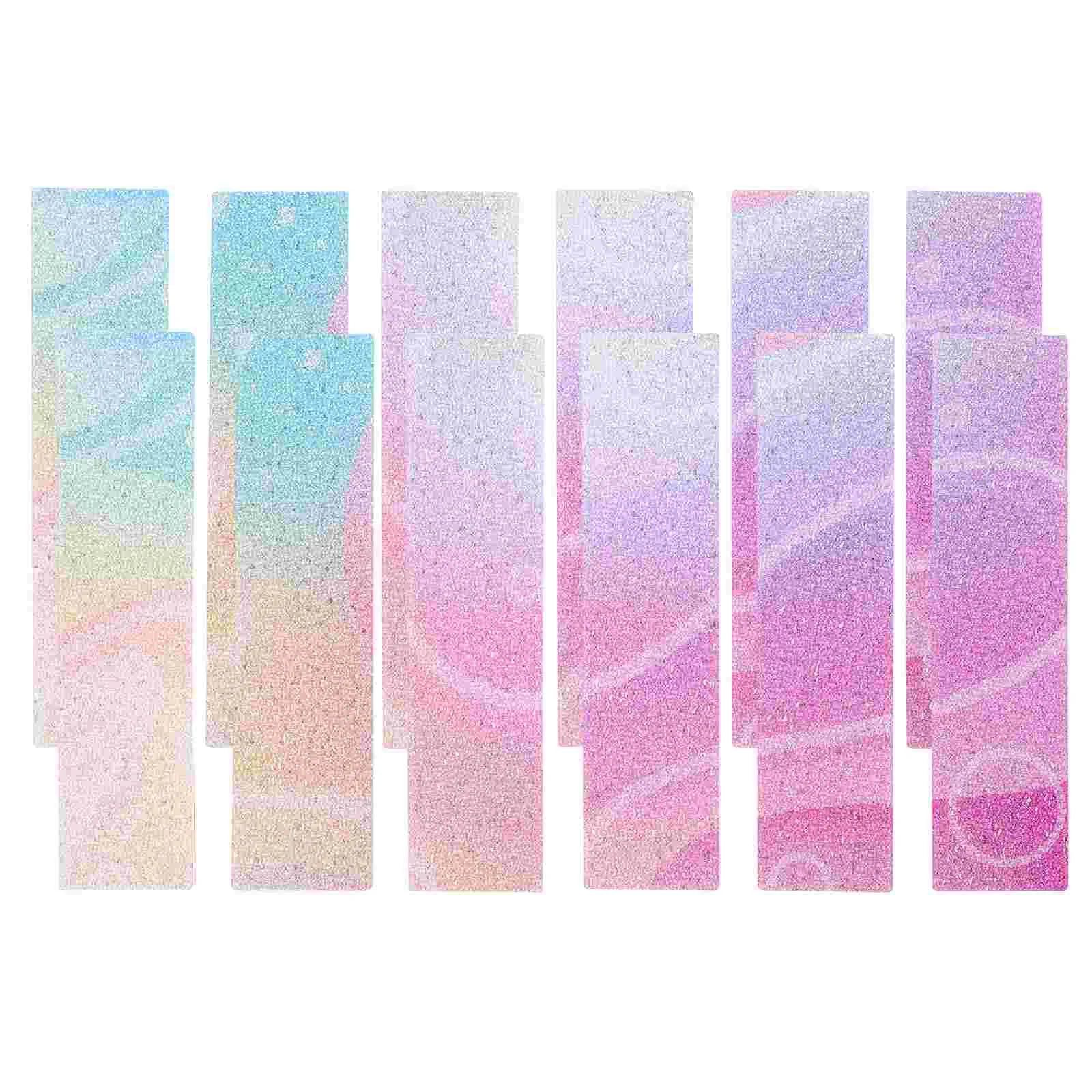 

12 Pcs Stickers for Adults Decompression Strip Pressure Relief Adhesive Texture Sensory Anxiety Strips Rough Calming