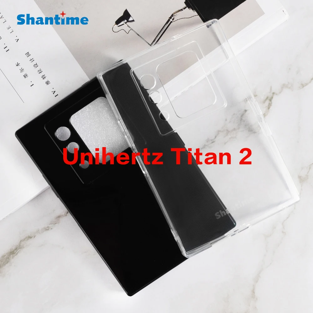 Case for Unihertz Titan 2 TPU Shockproof Rubber Cover Protective