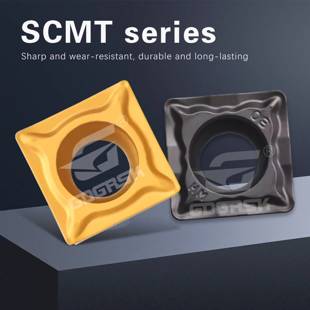 

SCMT09T304 SCMT09T308 SCMT120408 SCMT120404 HM YBC251 YBC252 карбидная вставка токарный инструмент с ЧПУ металлический резак SCMT лезвие