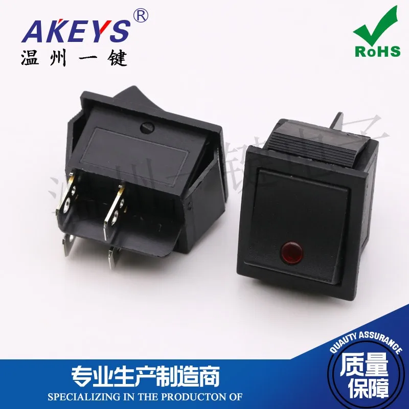 KCD4-201 4 feet two gears 220V cat's eye with light power supply Electric oven Meat grinder Rocker switch