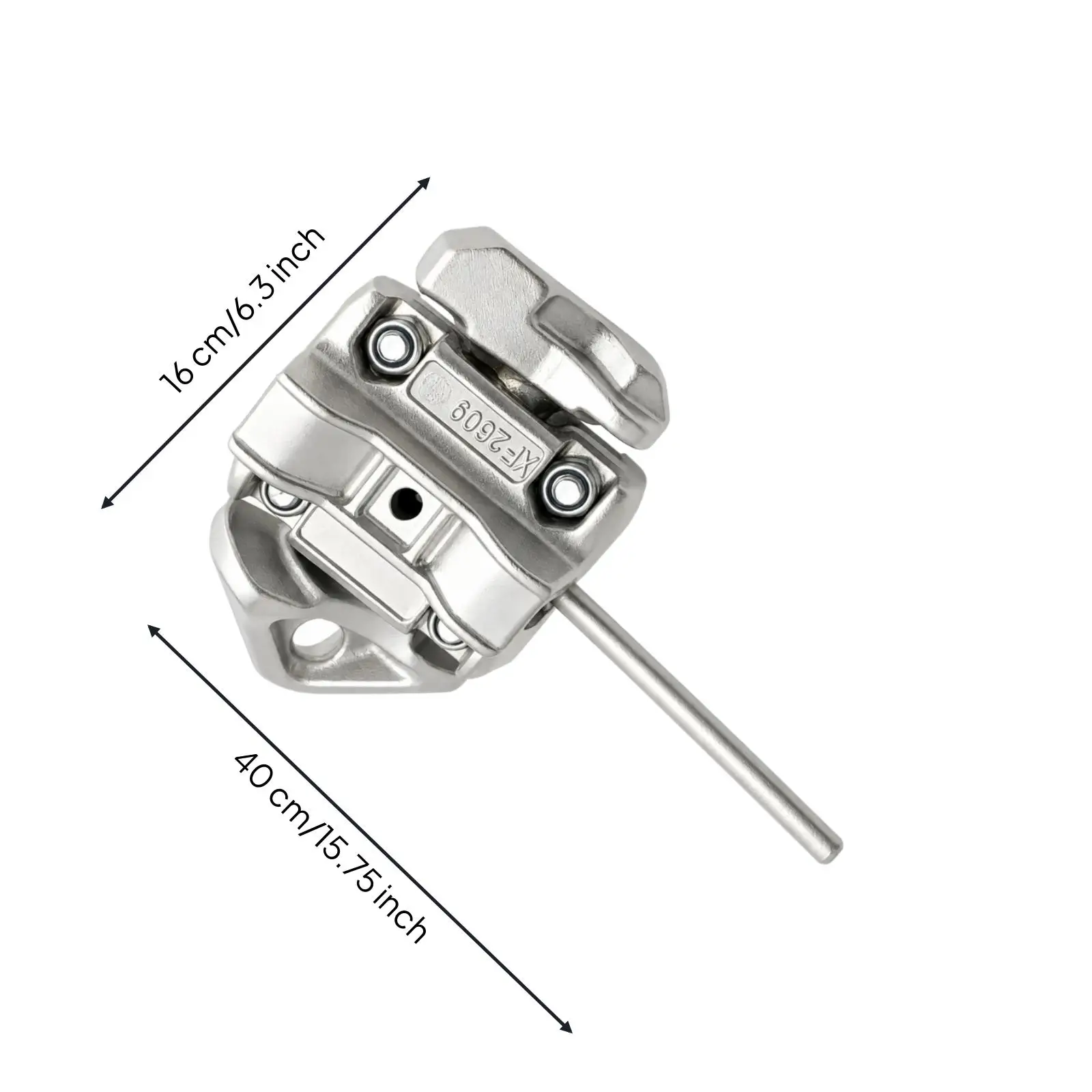 Heavy Duty Container Twist Lock 250kn Working Load Galvanized Steel Locking Shaft for Shipping Container Connecting and Securing