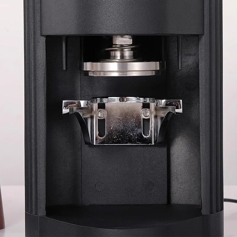 Automatic Electric Coffee Tamper, Adjustable Flat & Ripple Tamp for Espresso Preparation
