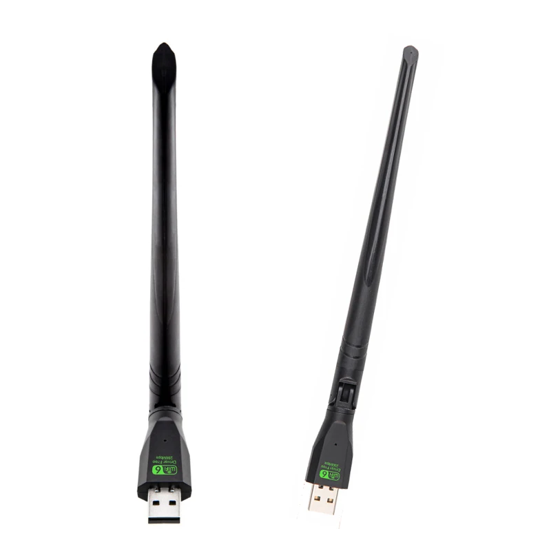 Adaptador Wifi USB, transmisor receptor de señal WiFi, tarjeta de red inalámbrica WiFi6, tarjeta de juego USB, plug and play