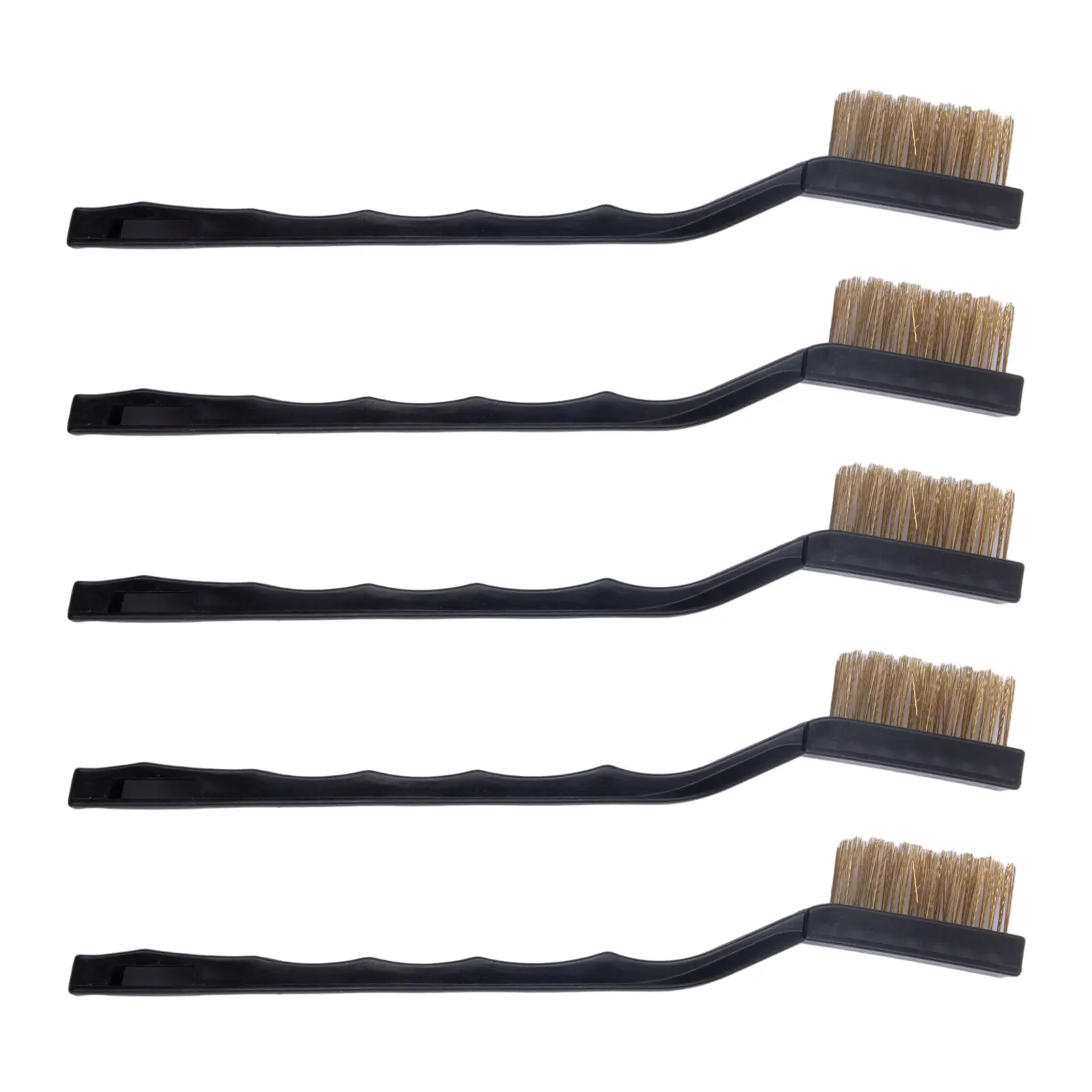 Machinery Maintenance And Rust Removal Brass Wire Brushes Cleaning Brush Black Brass Wire Brushes High Quality