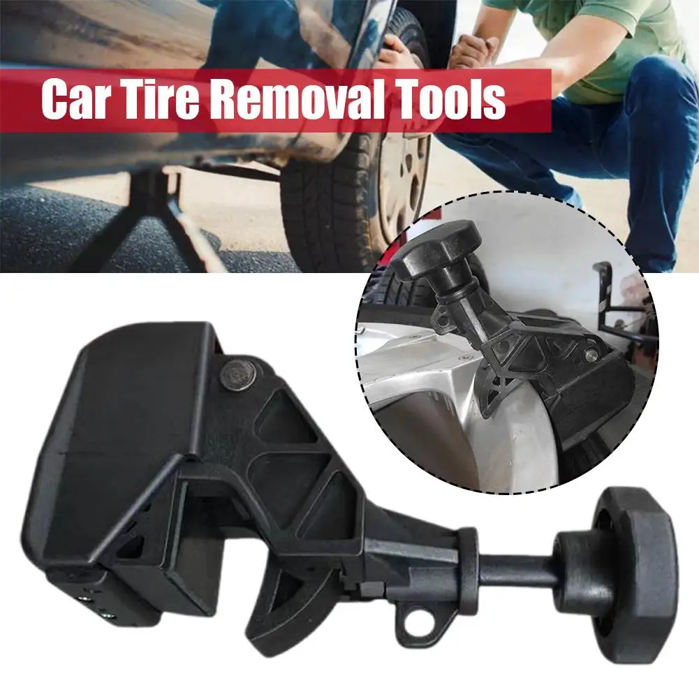 Universal Rim Wheel Changing Helper Reduce Pressure Clamp Auto Tire Tire Repair Exchanger Tool Tools Drop Demount Changing W4N0