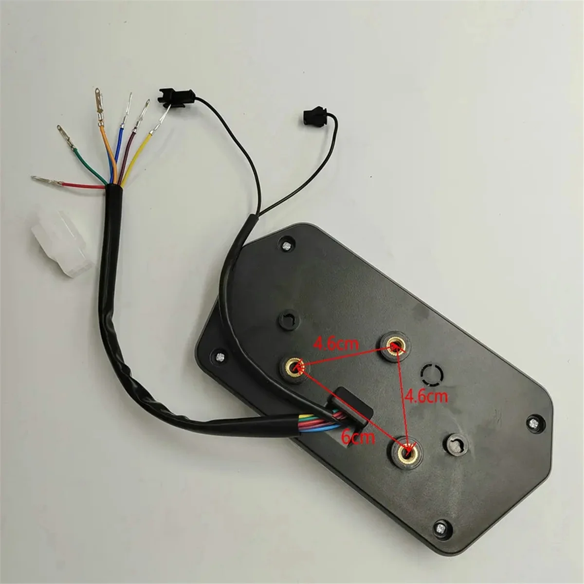 Indicador de nivel de carga de batería para vehículo eléctrico, pantalla Va, instrumento de motocicleta, ECAR, Speedview, medidor de 72V