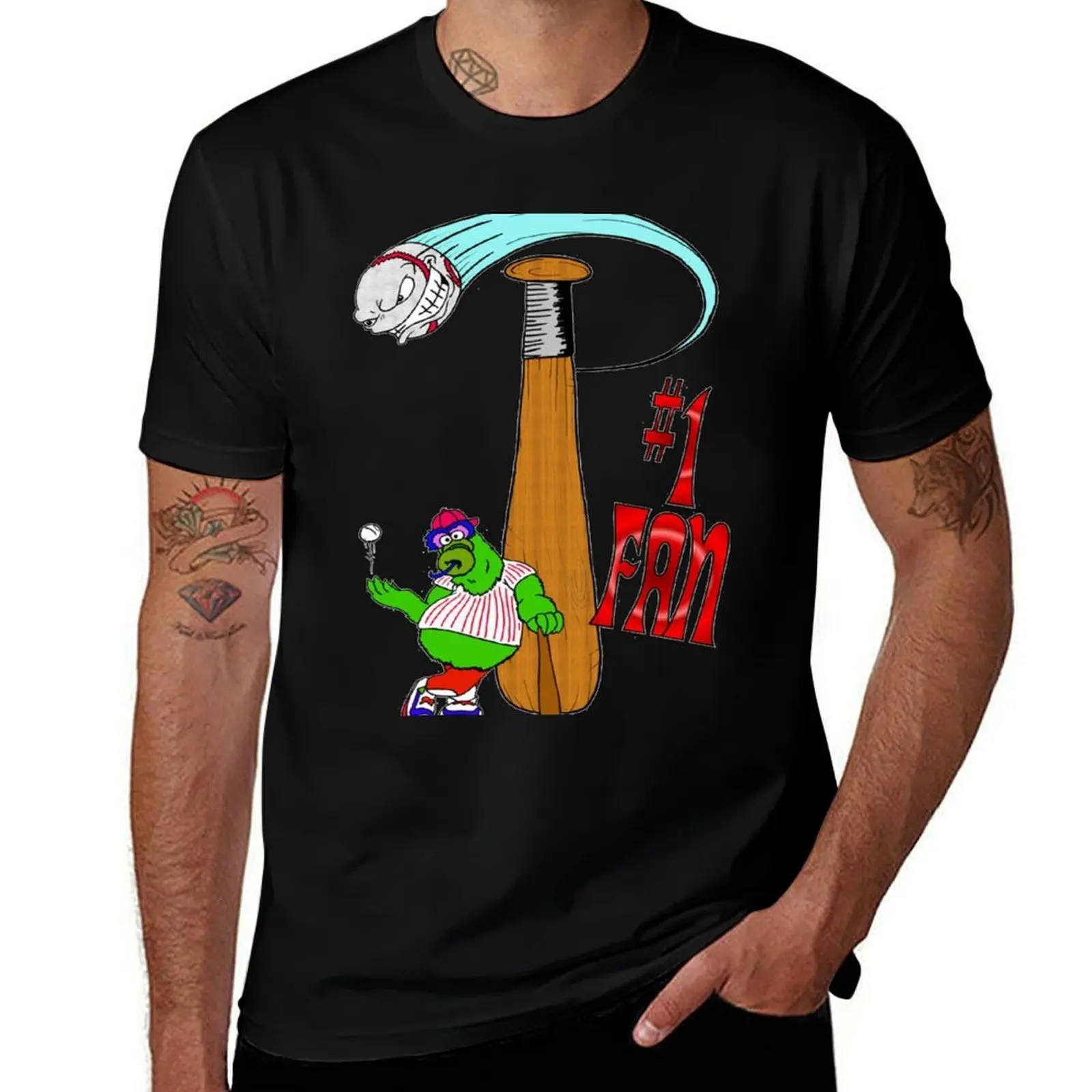 Philly Fan T-Shirt Comfortable Basic Crew Neck Tee T-Shirt