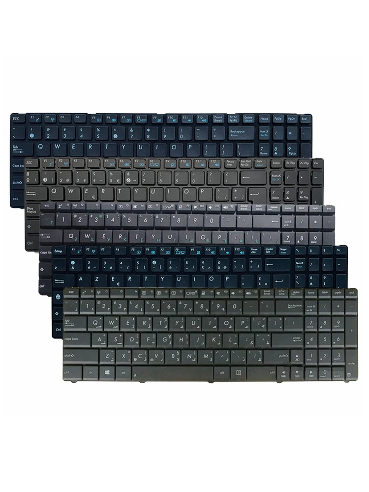 Klawiatura do laptopa US/UK/RU/SP/FR/AR/BR/TU dla ASUS X53 X53A X53B X53E X53S/SA X53U X53L X53Q X54 X54H X55 X55V/VD X61 X61S X75V — zdjęcie 2