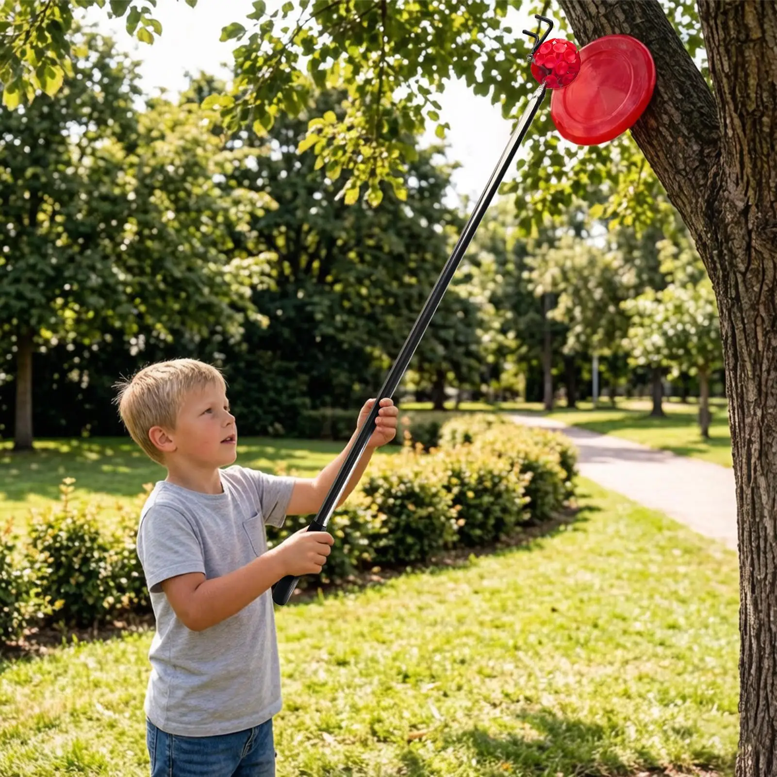Golf Ball Collector Portable Telescopic Suction Cup 4.8 Meters Golf Ball Sucker Collector For Golfers Lawn Water Hazards Rocks view 2