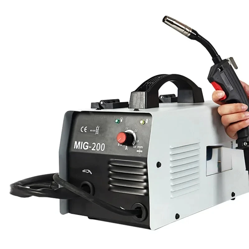 5000W 200A MIG Welding Machine No Gas Small Semi-automatic for MIG Welder Flux Core Wire Gasless Welding Machine Inverter