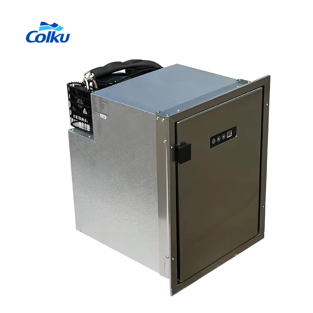 

Hot Sell DC-50S Marine Refrigerator and 304 Stainless Steel Boat Caravan Refrigerator Car Refrigerator