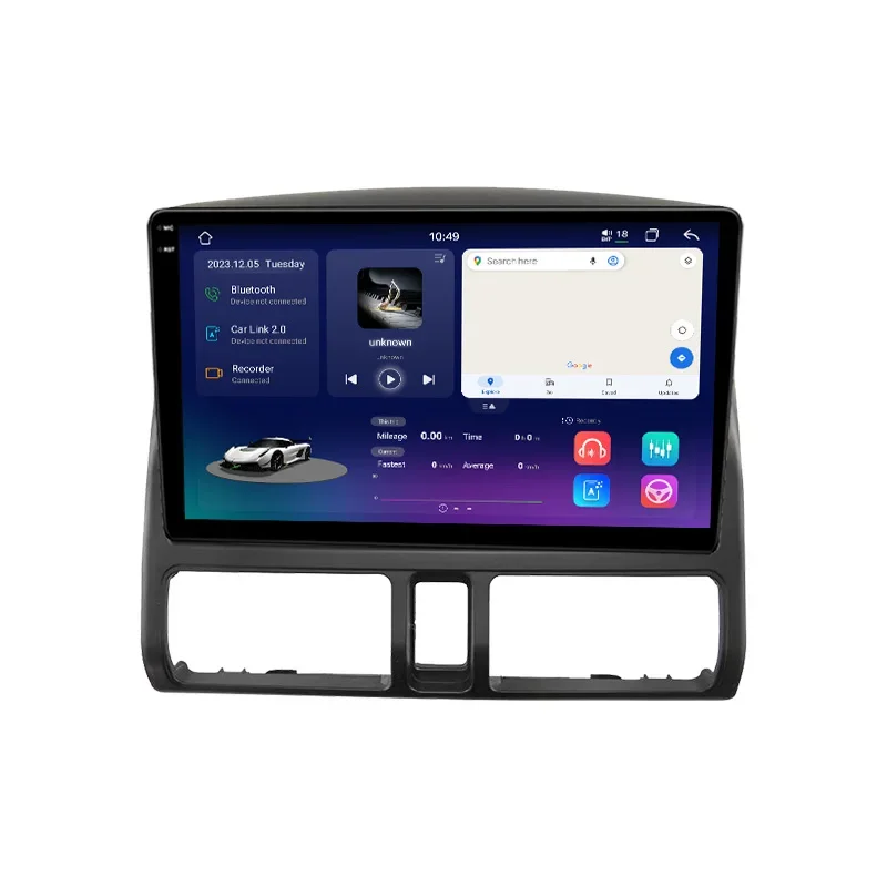 

maisimei for honda 2002-2005 crv 9 inch touch screen car radio radio multimedia player gps navigation smart system dvd