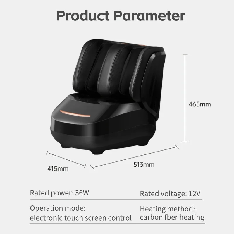 JinKaiRui pemijat kaki Roller elektrik, pemijat kaki betis dengan pemijat kantung udara pembungkus lelah, hadiah perawatan kesehatan