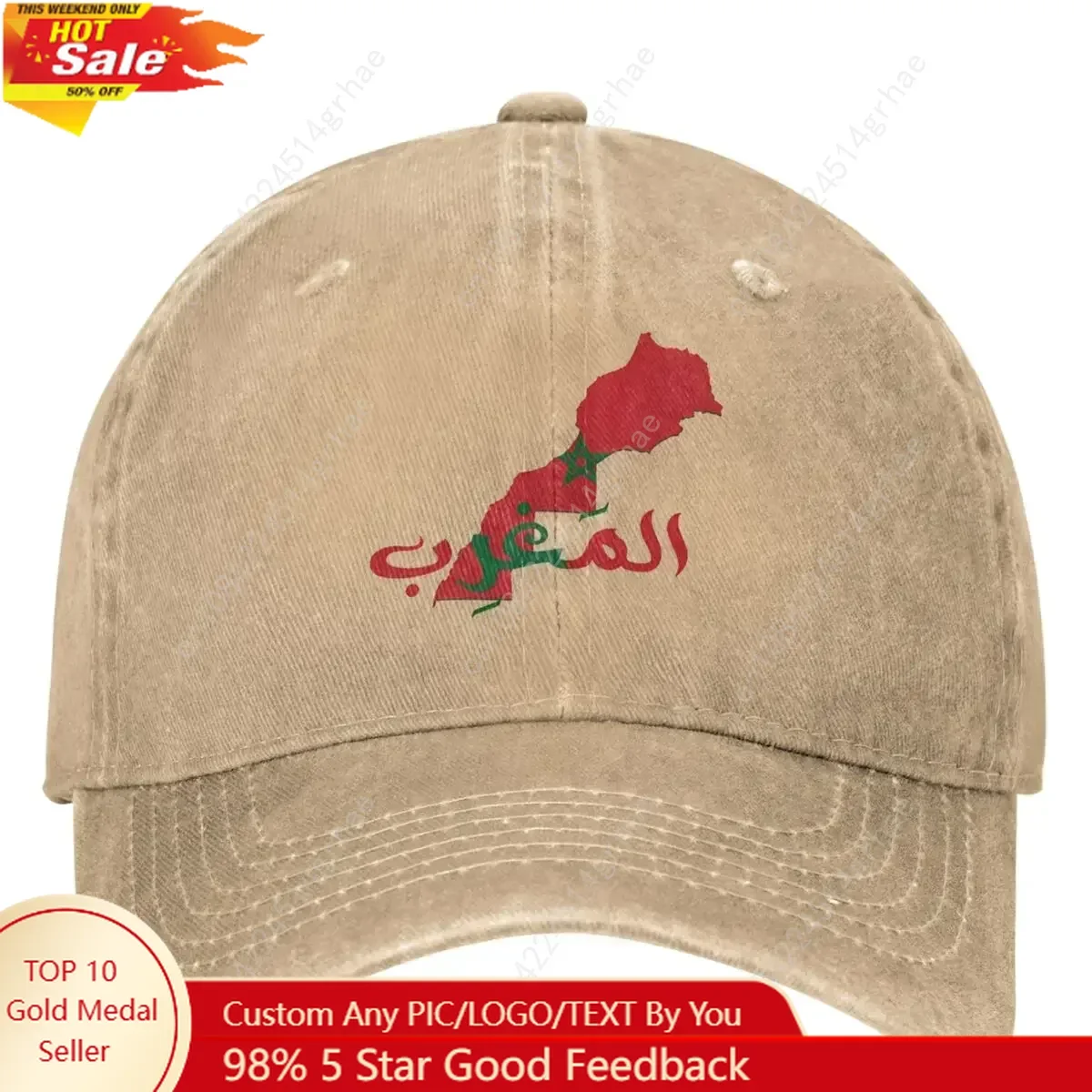 

Morocco Map And Flag Casual Baseball Cap Spring Trucker Hat Hot Sale Hunting Camping Hip Hop Hats Female Male Baseball Caps