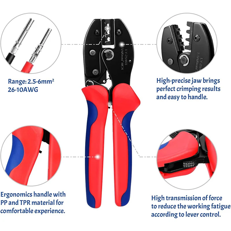 Solar Crimp zange Kabelst ecker Multi tool Zange Crimp zange Solar verbinder Kabel zange Elektriker Terminal Handwerkzeug