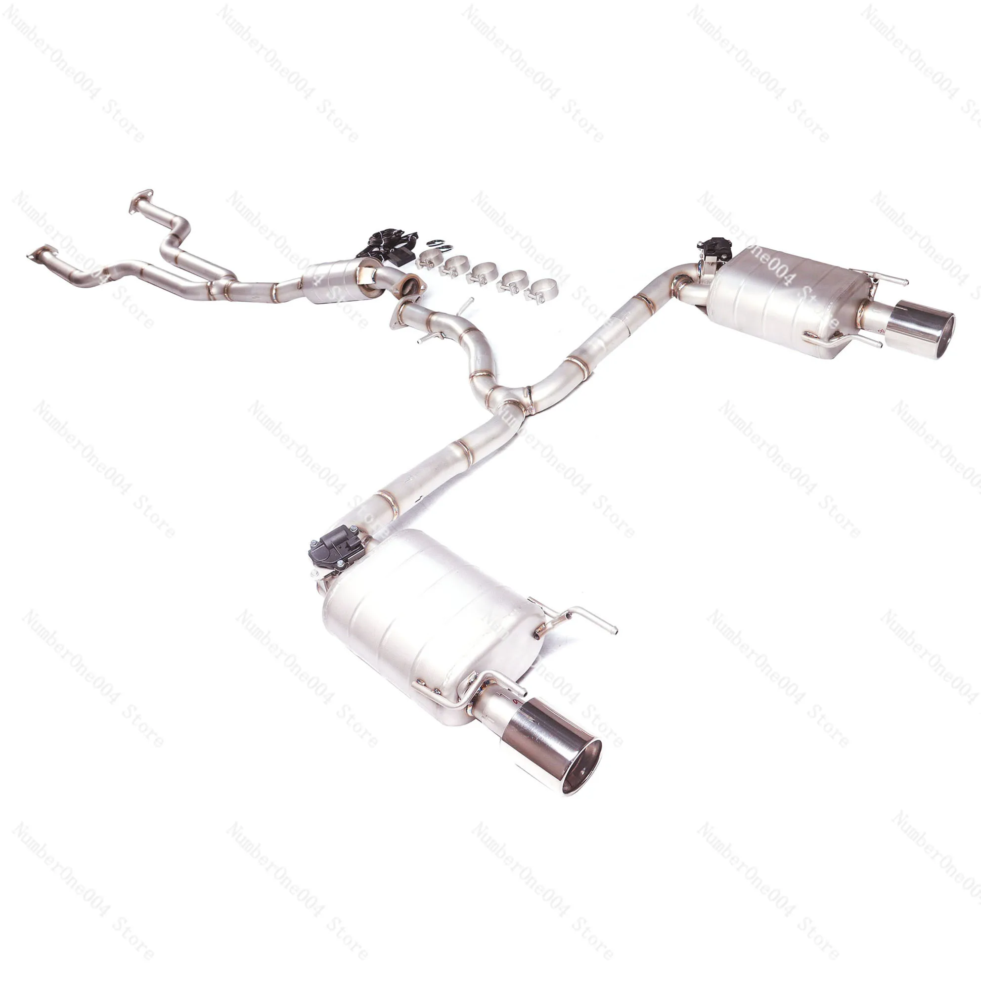 

[Индивидуальный продукт] Выхлопная система GFC catback для Lexus IS250 2.5L, автомобильная выхлопная система с электрическим клапаном из нержавеющей стали 304