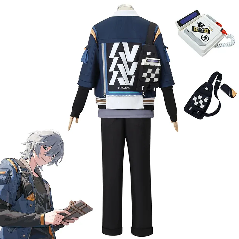 

dd54Wise Belle Косплей Костюм Cos-Mart Game Zenless Zone Zero Player Akira Belle Set Активная вечеринка Ролевая игра Боевая форма