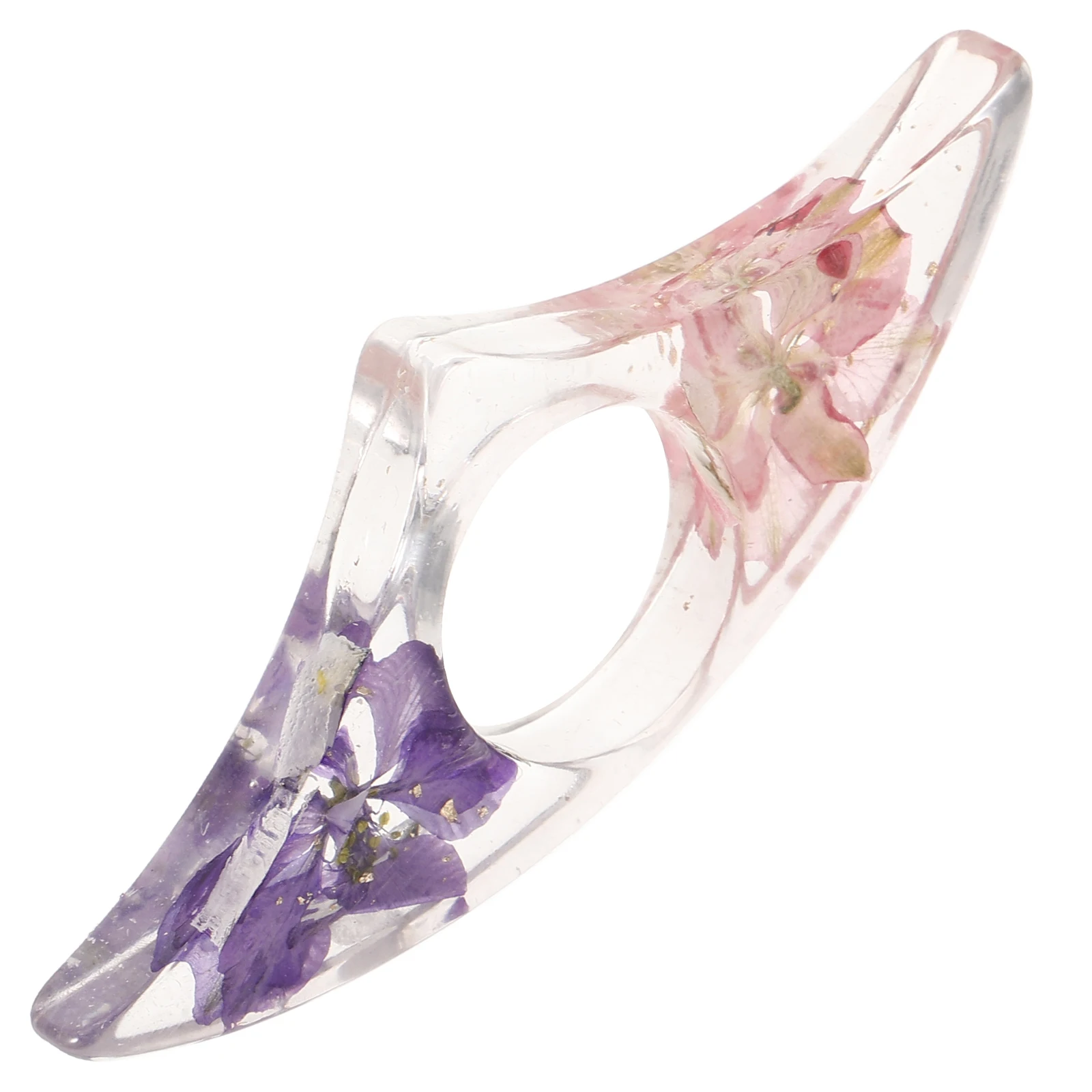 

Flower Bookmark Portable Reading Accessories Thumb Page Holder Book Finger Page Holder Book Opener Student Supplies Horn Ring