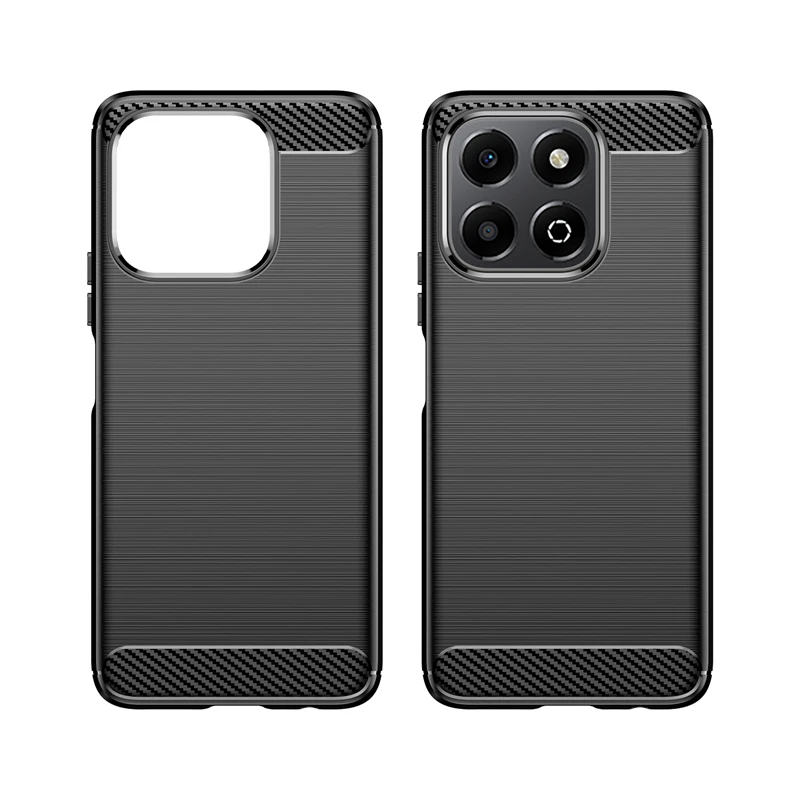 For Huawei Honor X6b Case Cover Honor X6b Capas Shockproof Phone Back Bumper Soft TPU Carbon Fiber Cover Honor X6b X7b X8b X9b view 6