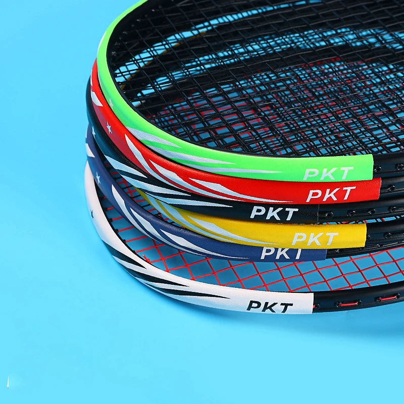 Self Adhesive Badminton Racket Head Edge Protector Tape PU Anti Paint Off Wear Resistant Sport Badminton Accessories