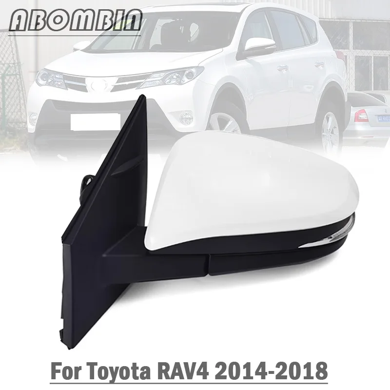 

Side Rearview Mirror Assembly Turn Light Assy For Toyota RAV4 2013 2014 2015 2016 2017 2018 2019 5PINS or 9PINS