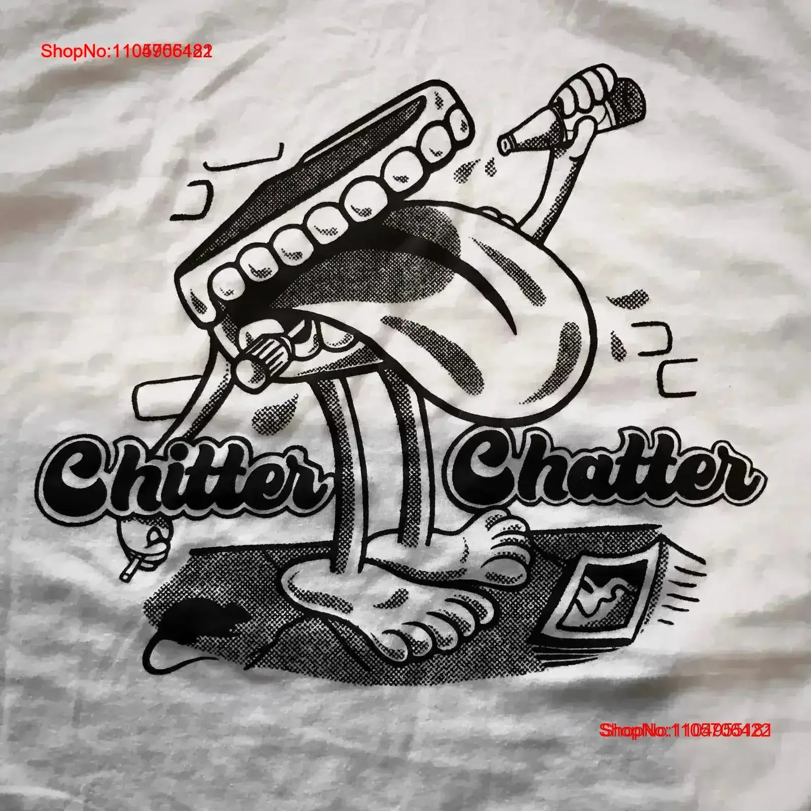Stones Chitter Chatter Shattered Ringer T Shirt vintage Washed homme Breathable streetwear Soft designer clothes Stylish Casual